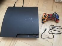 PlayStation 3 Slim 320 GB + 30 игр прошитая