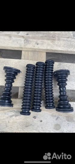 Гофра двери на УАЗ патриот силиконовая черная