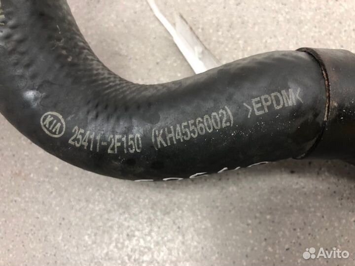 Патрубок радиатора верхний Kia Cerato седан 2.0