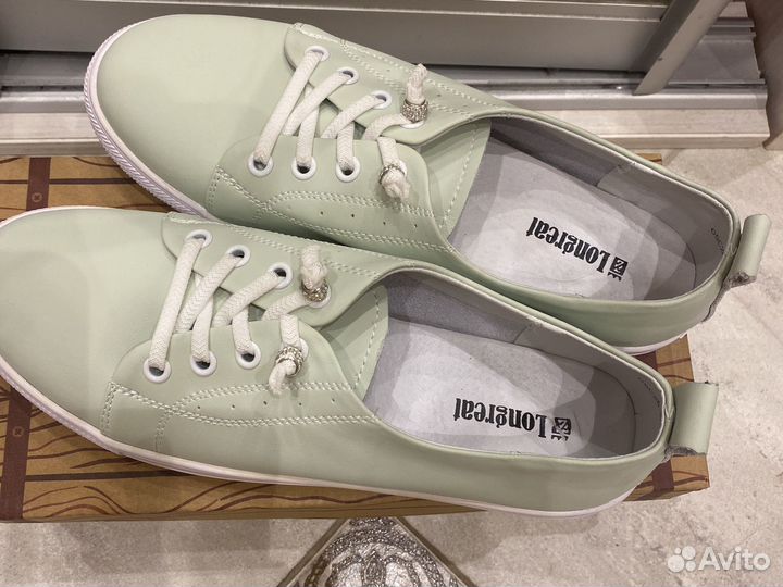 Кеды кросовки кожа