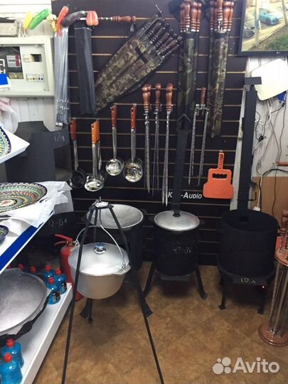 Чугунный казан 10 литров