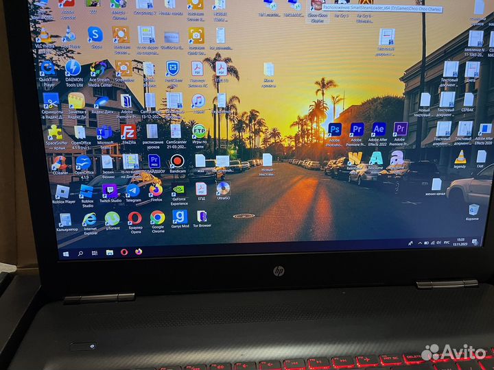 Ноутбук hp omen 17