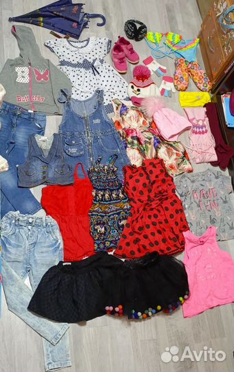 Детские вещи бренды пакетом 104-110, 3-4 -5 лет