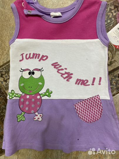 Платье для девочки 74-80