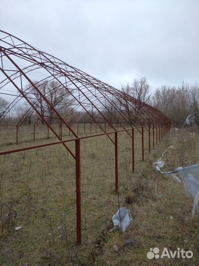 Металокаркас парник