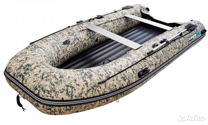 Надувная лодка gladiator E420PRO цвет: камуфляж