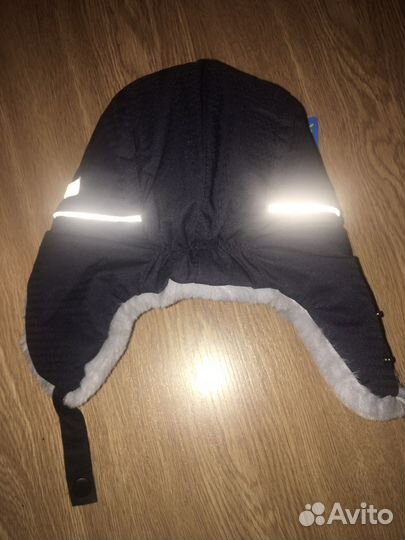 Шапка для мальчика зимняя 50-52