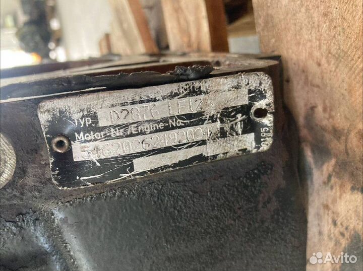 Блок цилиндров MAN TGA