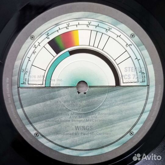 Wings Over America 3LP gatefold made in UK