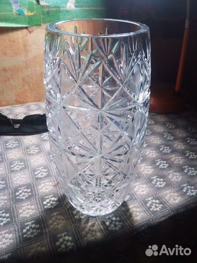 Ваза хрустальная большая СССР