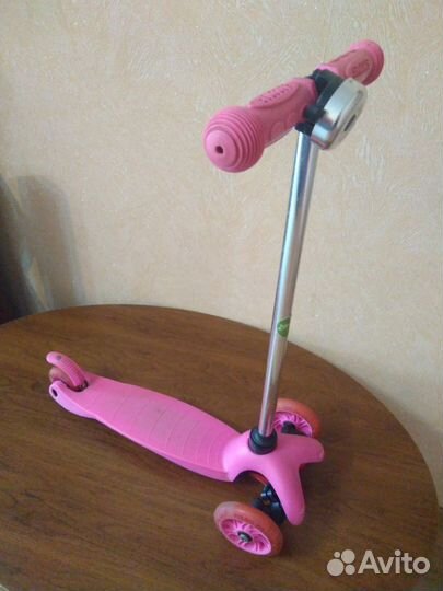 Самокат детский трехколесный бу