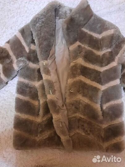 Шуба мутон