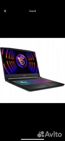 Msi katana 17 b12vfk i5-12450/rtx4060/16gb/512gb