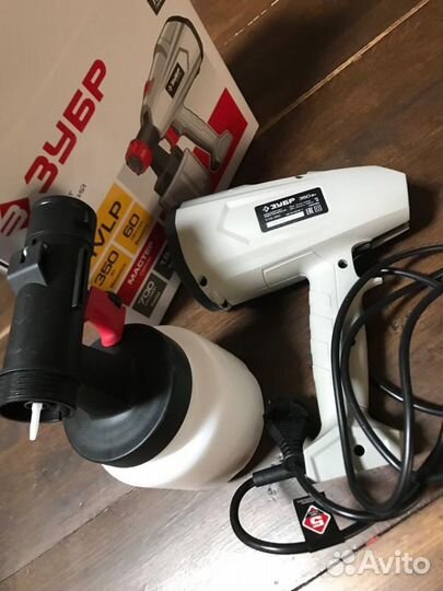 Краскопульт зубр кпэ-350 как новый