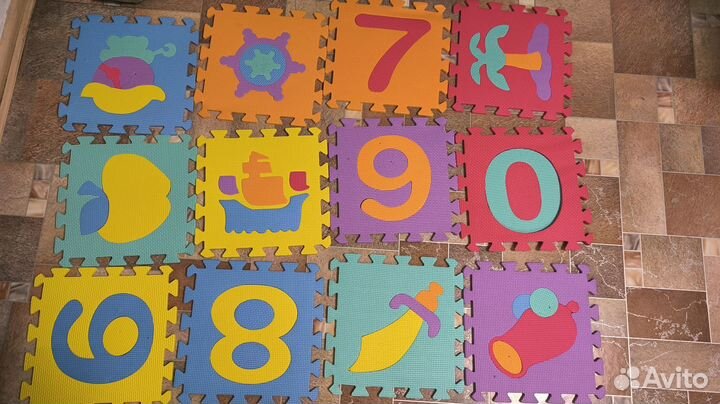 Коврик. Развивающие игрушки