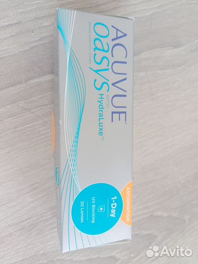 Линзы Acuvue oasys 1-DAY for astigmatism