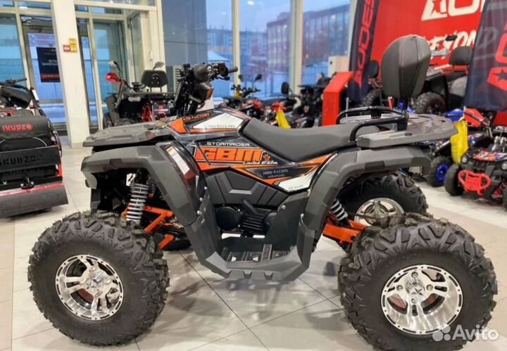 Квадроцикл GBM stormrider 320 premium черный Б/У