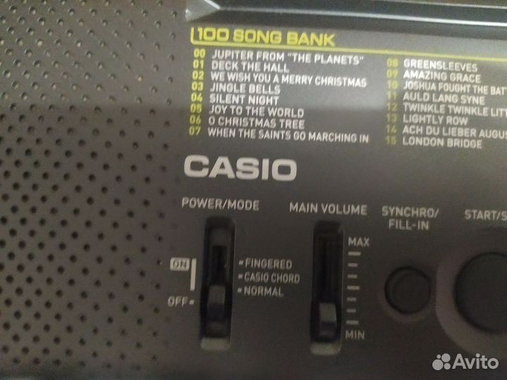 Цифровое пианино casio