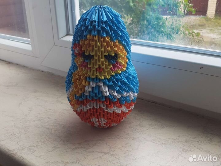 Матрёшки из бумажных модулей