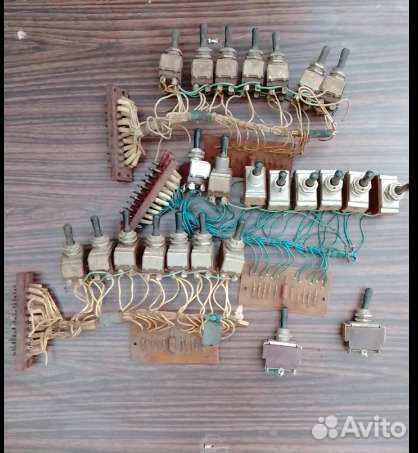 Переключатели тумблеры СССР