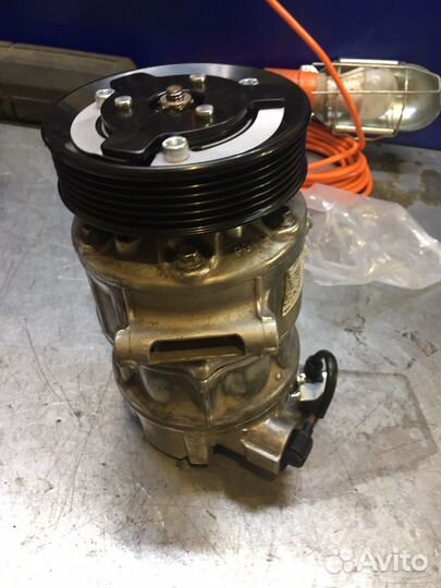 Компрессор кондиционера skoda rapid