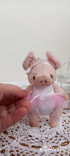 Свинка Тедди ручная работа