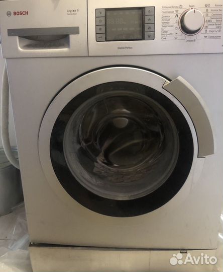 Стиральная машина bosch logixx 6 sensitive