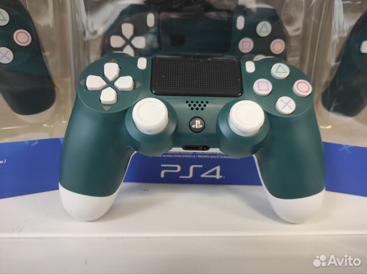 Джойстик для Sony Ps4 зелёный