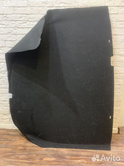 Коврик велюровый в багажник kia rio x