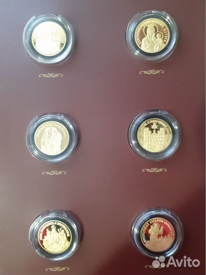 Коллекция медалей имд Православные праздники