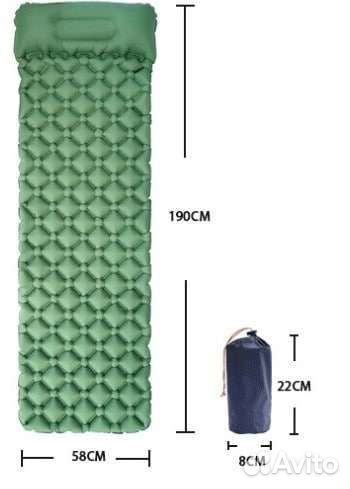 Надувной коврик