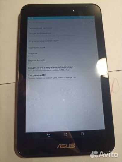 Планшет asus fonepad 7