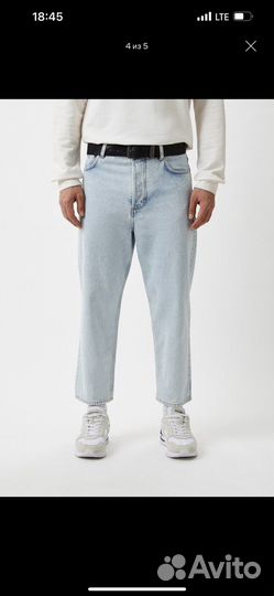 Мужской кожаный ремень Bikkembergs