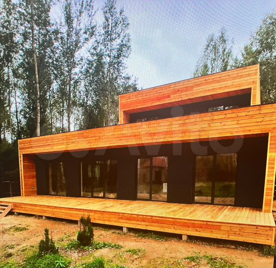 Коттедж 135 м² на участке 10 сот.