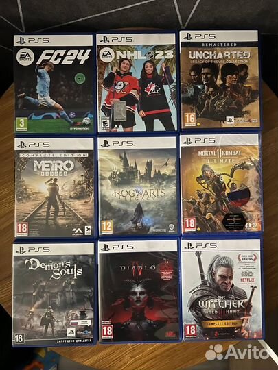 Игры для PS 5