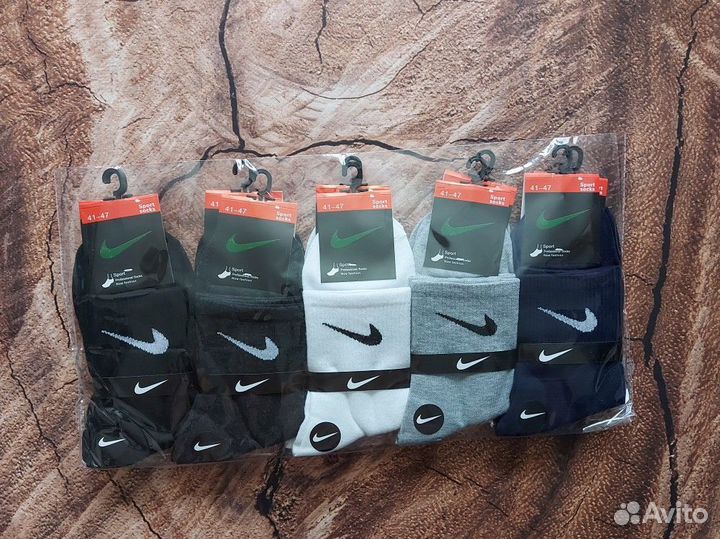 Носки Nike Reebok Lacoste Fila