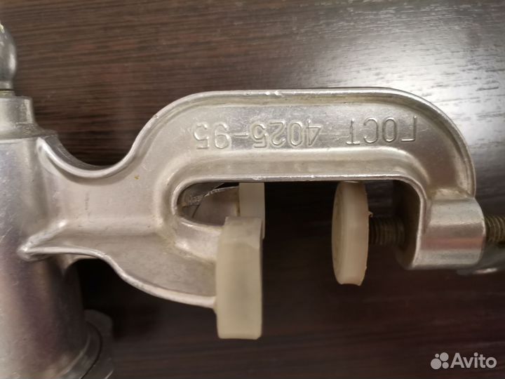 Мясорубка ручная СССР чугунная