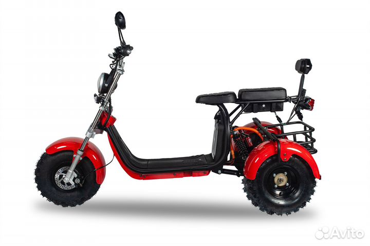 Электроскутер Minako Rex 3000W Красный