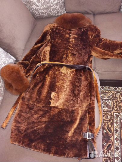 Шуба мутон