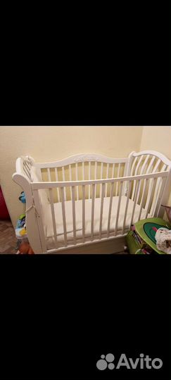 Детская кроватка Гандылян Люкс с орт.новымМатрасом