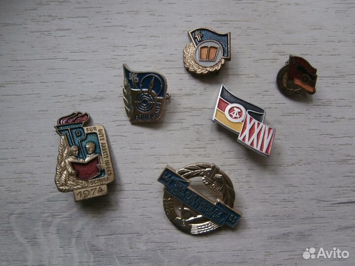 Значки СССР, гдр