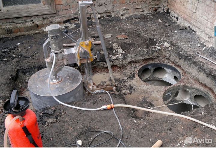 Алмазное бурение-сверление в день обращения