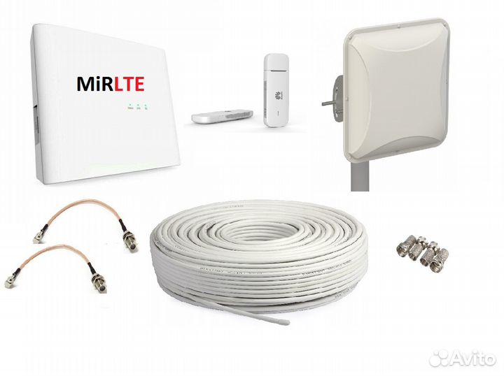 Безлимитный интернет (комплект с антенной)