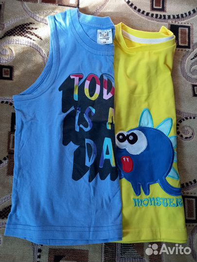 Майки для мальчика 122-134