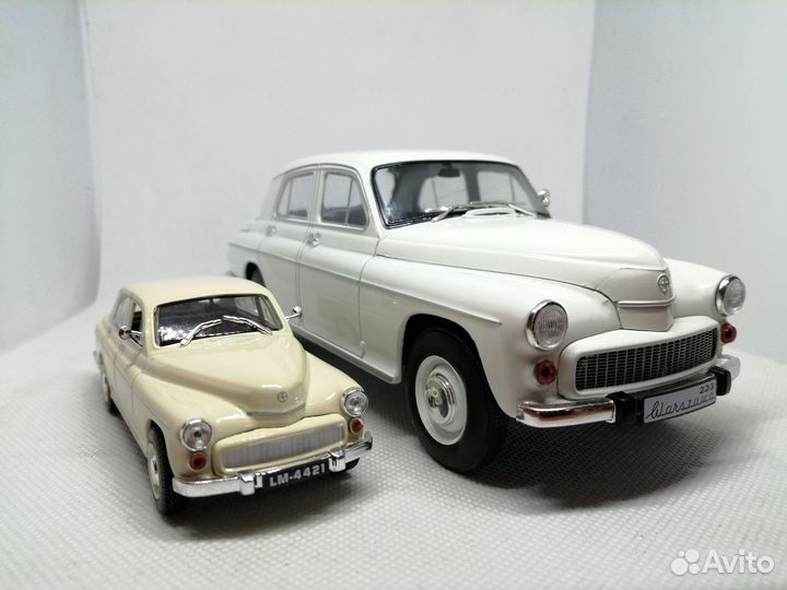 Модель Warszawa 223 в масштабе 1:24