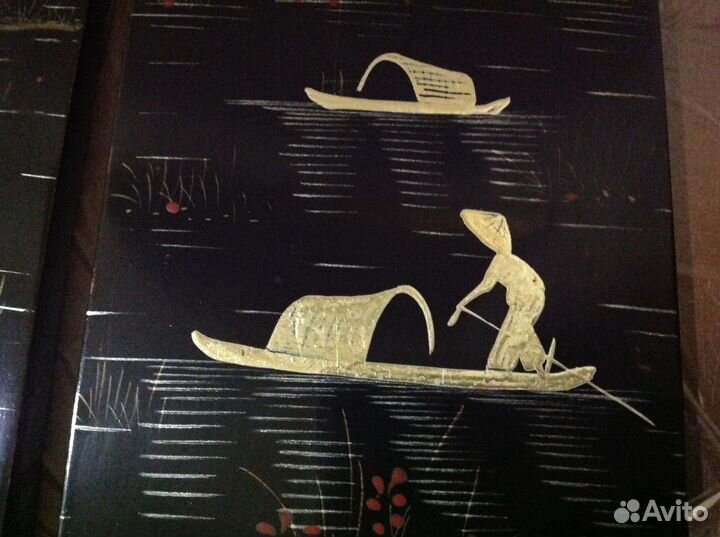 Винтажные панно Вьетнам 70-е годы