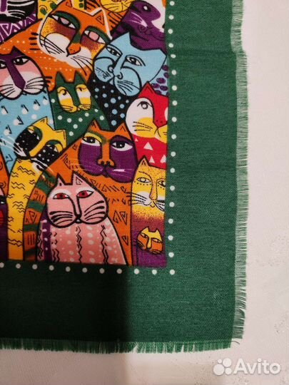Платок с котиками, новый