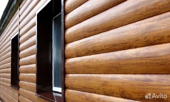 Виниловый сайдинг. Сайдинг блок хаус, эко брус