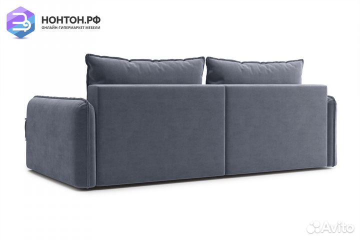 Диван угловой тик-так Антей темно-серый