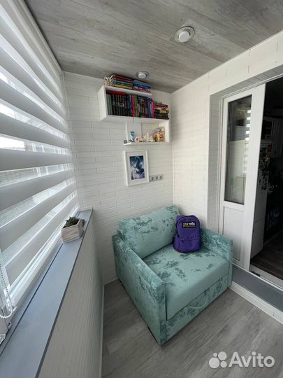 Отделка балкона под ключ в Красноярске Арт. 38